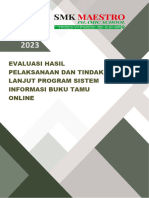 4.1.4 Evaluasi Dan Tindak Lanjut Sistem Informasi Buku Tamu Online, Sistem Jaringan IDN, Jurnal Kegiatan Ramadhan Online & Virtual Class Sekolah