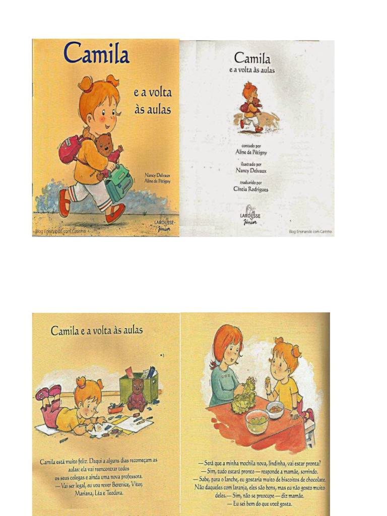 Camila E A Volta As Aulas Pdf