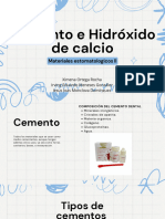 Cementos e Hidroxido