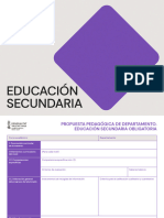 Propuesta Pedagogica y Programacion Aula SECUNDARIA GVA