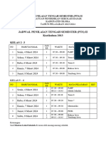 Jadwal Pts & Sts 2 2023-2024