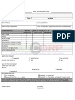 Project Ark Patient Data Form