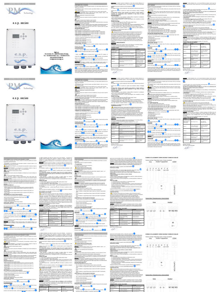 Esp Instruction Manual PM | PDF