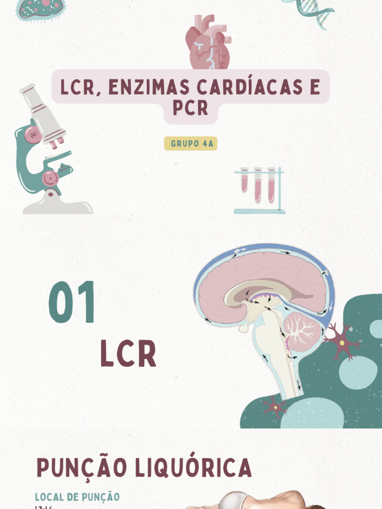 LCR e Enzimas Cardíacas: Avaliação Clínica | PDF