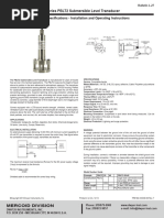 Mercoid pblt2 Manual