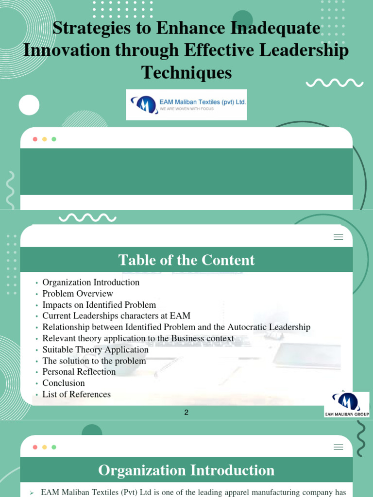 Leadership and Startegic Management - Sample | PDF | Leadership ...