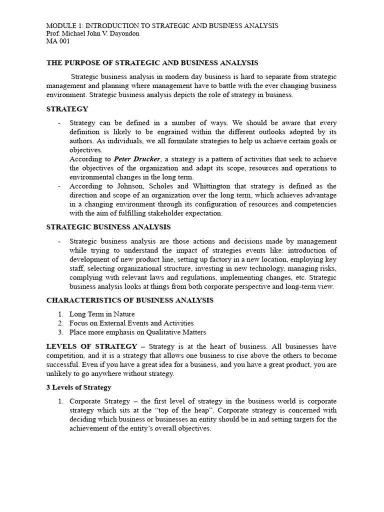 MA 113 Module 1 | PDF
