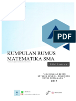 Kumpulan Rumus Dasar Matematika