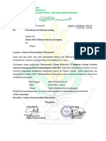 Surat Permintaan Gedung