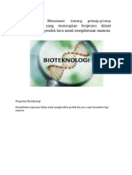 K.D. 3.10 Memahami Prinsip-Prinsip Bioteknologi