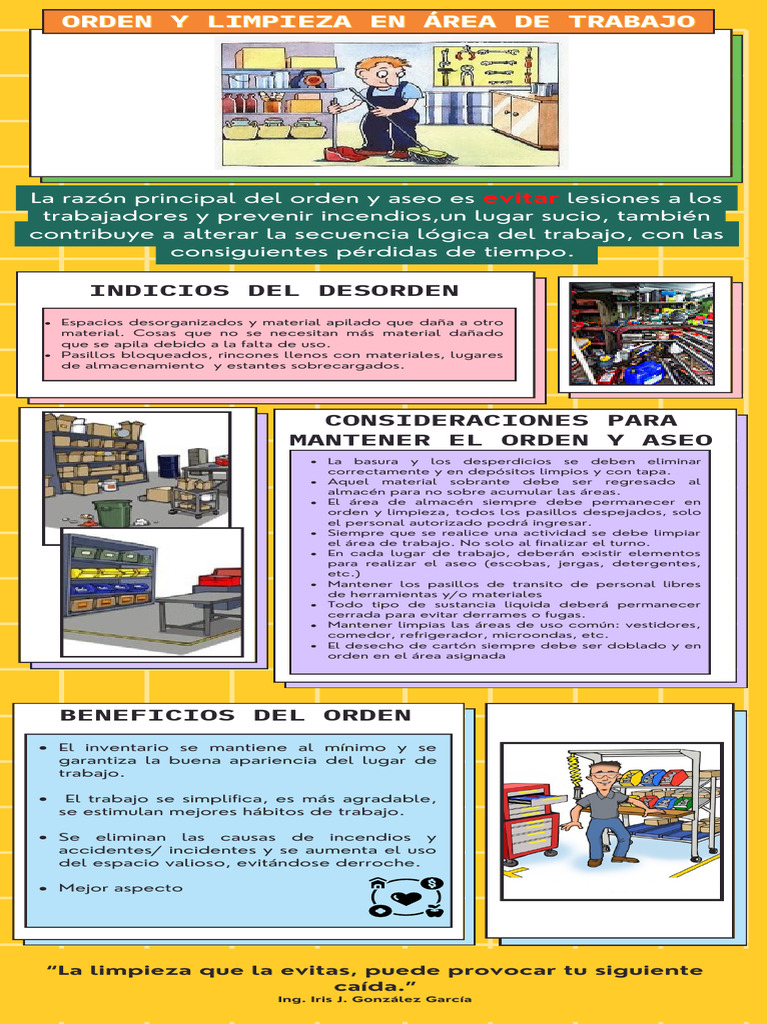 Orden y Limpieza en el Trabajo | PDF | Residuos
