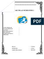 Daftar Nilai Kelas V SMT 1