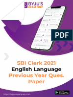 Sbi Clerk Pysp 2021 39