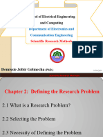 Chapter 2 Defining The Research Problem