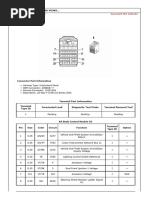 K9 Body Control Module Pinout Details | PDF | Switch | Headlamp