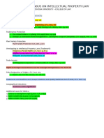 IP Law Notes and Cases 2