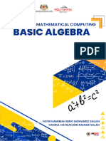 Ebook Dbm10063 Basic Algebra