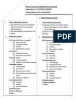 Esquema de Diseño de Proyecto de Investigación