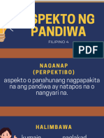 Filipino 4aspekto NG Pandiwa