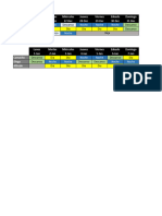 Horarios Monitoreo TRETSA