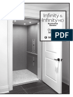 Infinity Elevator Owner's Manual