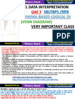 Maxima-Minima Venn Diagram - Mains Level Practice PDF