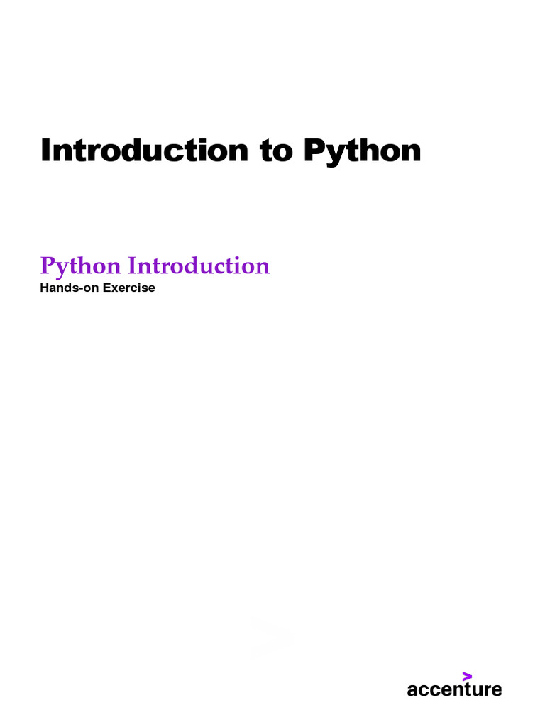 Introduction To Python | PDF | Python (Programming Language) | Java ...