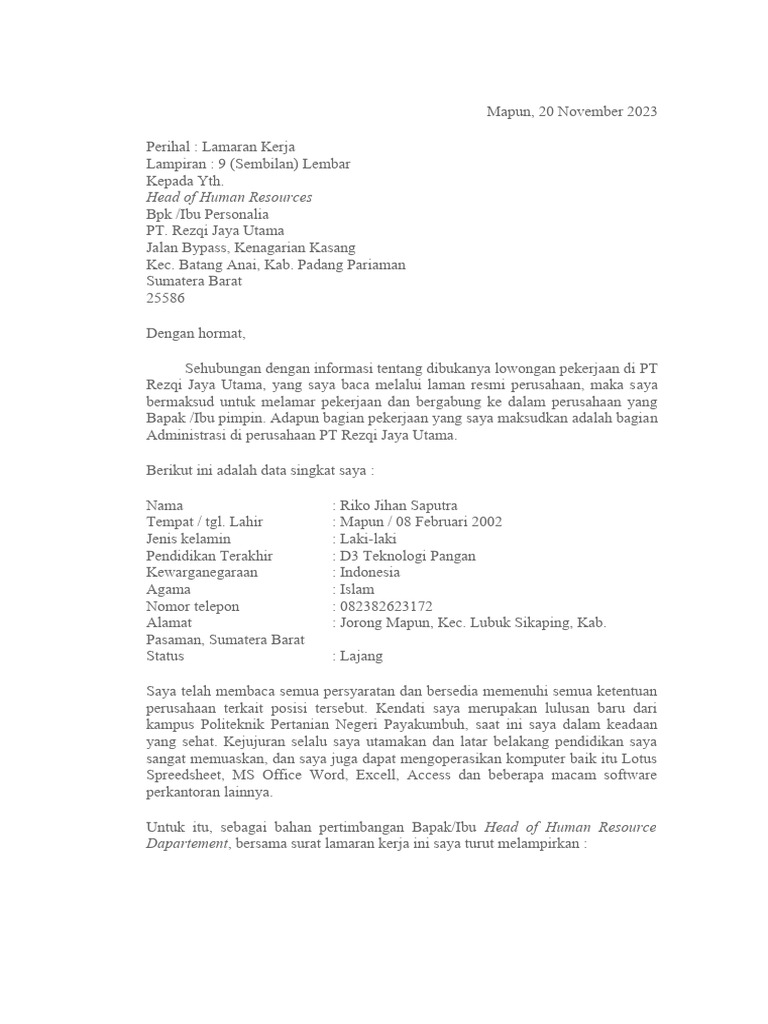 surat-lamaran-riko-jihan-saputra-pdf