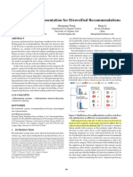 Disentangled Representation For Diversified Recommendations: Xiaoying Zhang Hongning Wang Hang Li