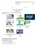 Grade 4 Unit 11 Practice Test