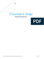 IT Essentials 8 - Bridge - Scope and Sequence Aug 2022