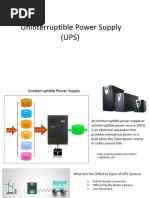 Uninterruptible Power Supply (UPS)