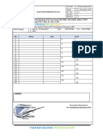 Daftar Hadir GAP Assessment ISO NXIV