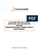 UPS - Ultra One 60-200kVA User Manual en 2