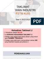 Taklimat Latihan Industri