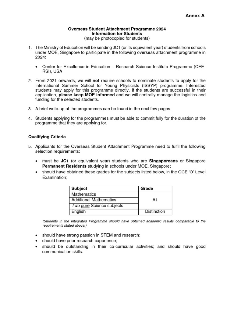 OSAP Annex PDF Physics Theoretical Physics