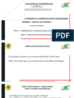 NAND-NOR Implementation