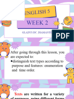 English 5-Quarter 3-Week 2