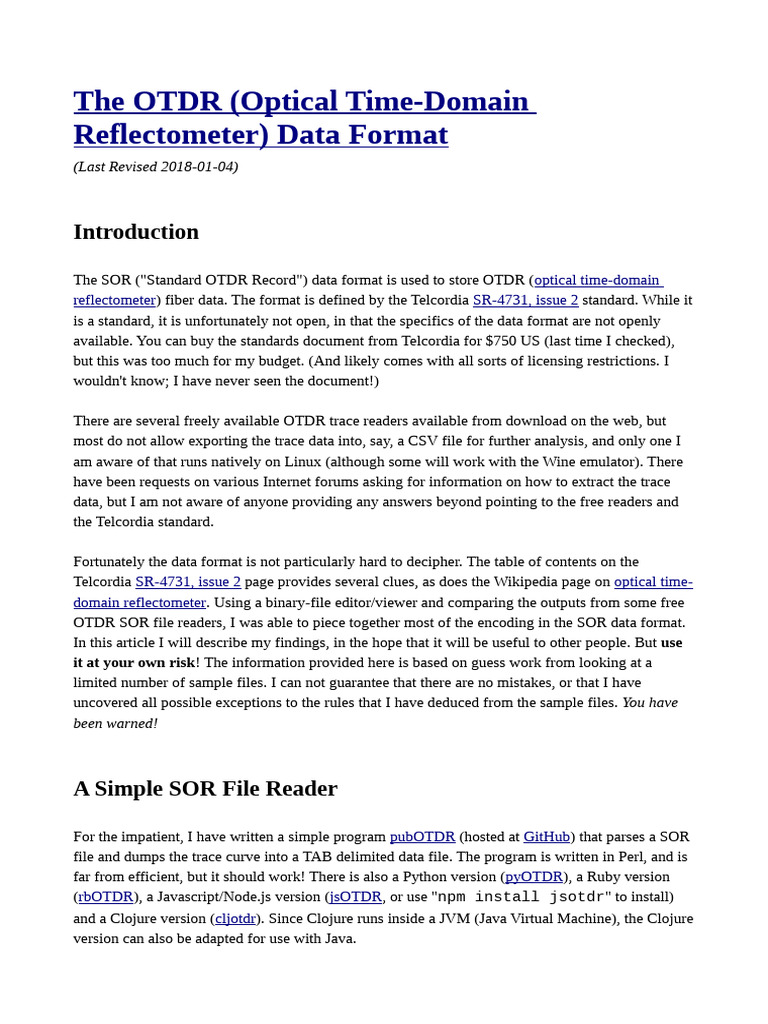 Understanding SOR File Format Basics | PDF | String (Computer Science ...