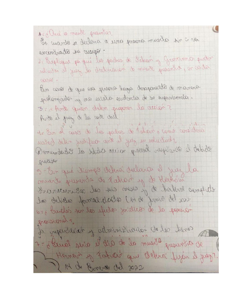 Muerte Presunta | PDF