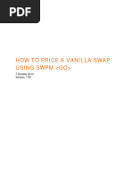 Bloomberg Swaps Analysis Guide | PDF | Swap (Finance) | Bonds (Finance)
