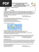 Soal PTS Pendidikan Pancasila - Kelas 4 Semester 2