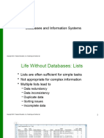 Intro To Databases