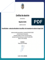 certificat absolvire N-acetilcisteina - molecula antioxidantă şi mucolitică_ de la mecanisme de acţiune la impact clinic (2)