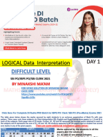 Logical DI Questions Practice PDF For Upcoming Mains Exams