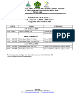 Rundown Cabor Futsal PORSI JAWARA I 2023