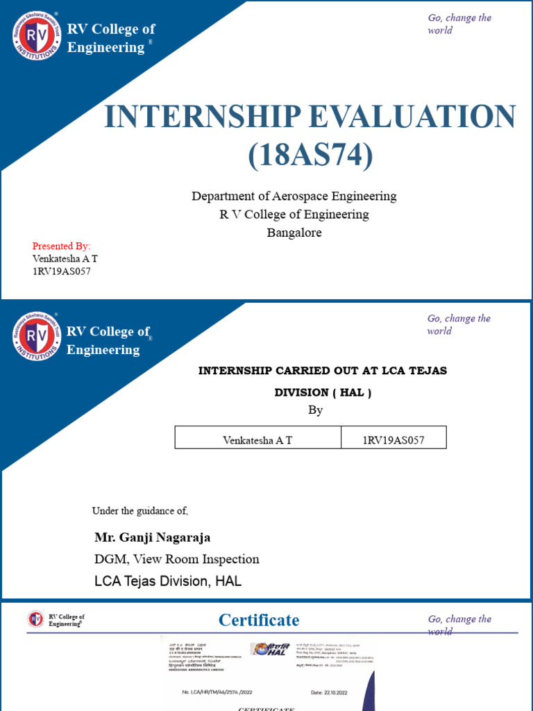 Internship Report: LCA Tejas Division | PDF | Engineering | Vehicles
