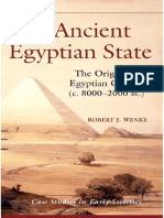 Robert J. Wenke - The Ancient Egyptian State. The Origins of Egyptian Culture (C. 8000-2000 BC) - (2009, Camb)
