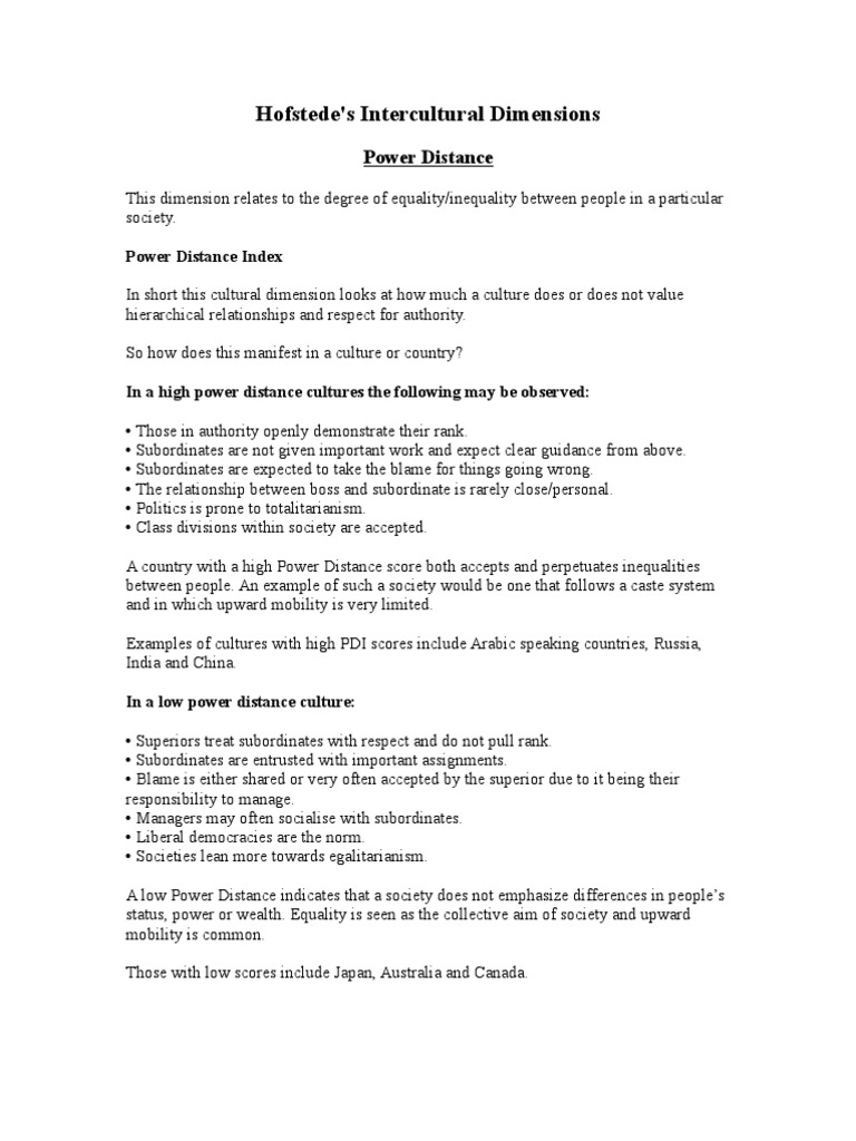 Hofstede cultural dimensions conclusion image