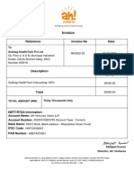 Invoice: Reference Invoice No Date